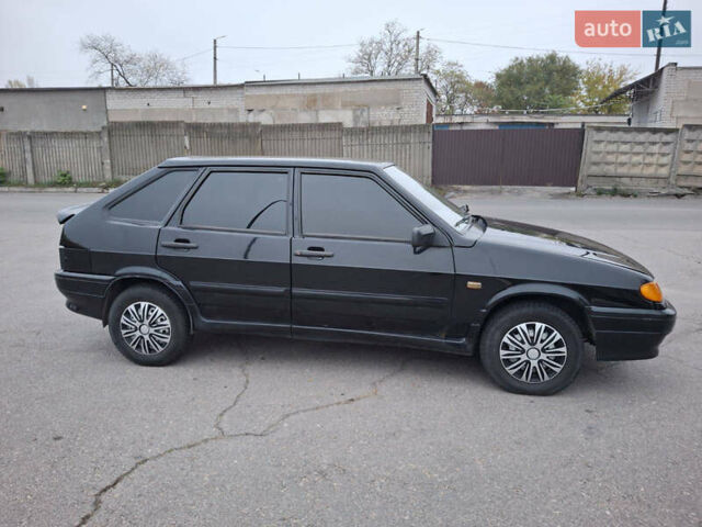 Черный ВАЗ 2114 Самара, объемом двигателя 1.6 л и пробегом 150 тыс. км за 2300 $, фото 4 на Automoto.ua