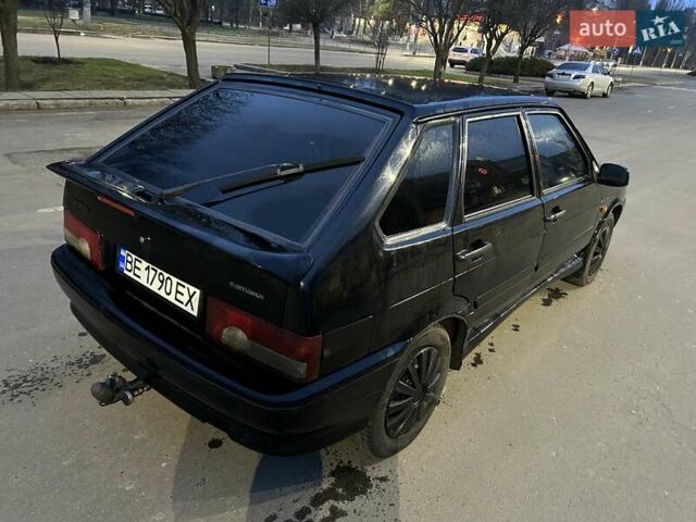 Черный ВАЗ 2114 Самара, объемом двигателя 1.6 л и пробегом 114 тыс. км за 3200 $, фото 8 на Automoto.ua
