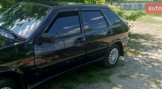 Черный ВАЗ 2114 Самара, объемом двигателя 1.6 л и пробегом 87 тыс. км за 2500 $, фото 10 на Automoto.ua