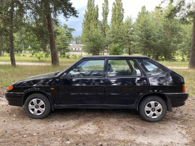Черный ВАЗ 2114 Самара, объемом двигателя 1.6 л и пробегом 195 тыс. км за 1950 $, фото 1 на Automoto.ua