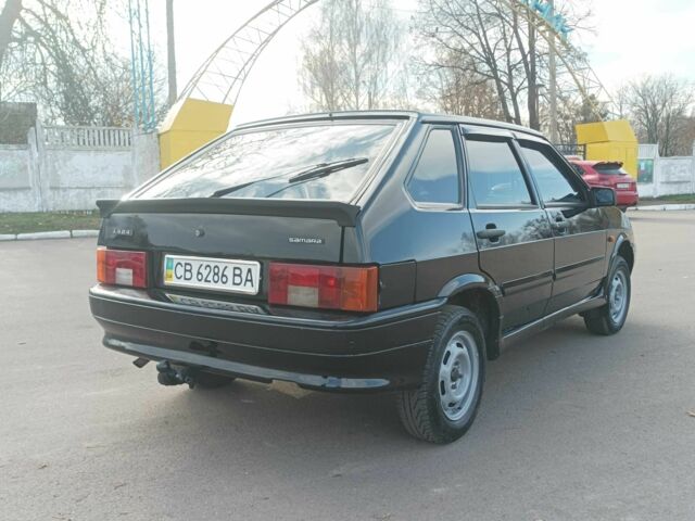 Черный ВАЗ 2114 Самара, объемом двигателя 1.6 л и пробегом 115 тыс. км за 2650 $, фото 2 на Automoto.ua
