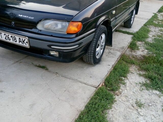 Чорний ВАЗ 2114 Самара, об'ємом двигуна 1.6 л та пробігом 120 тис. км за 1750 $, фото 5 на Automoto.ua