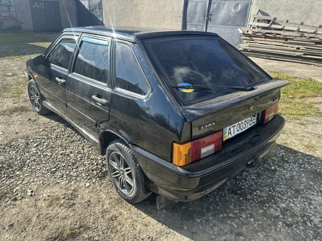 Черный ВАЗ 2114 Самара, объемом двигателя 2 л и пробегом 15 тыс. км за 1800 $, фото 7 на Automoto.ua