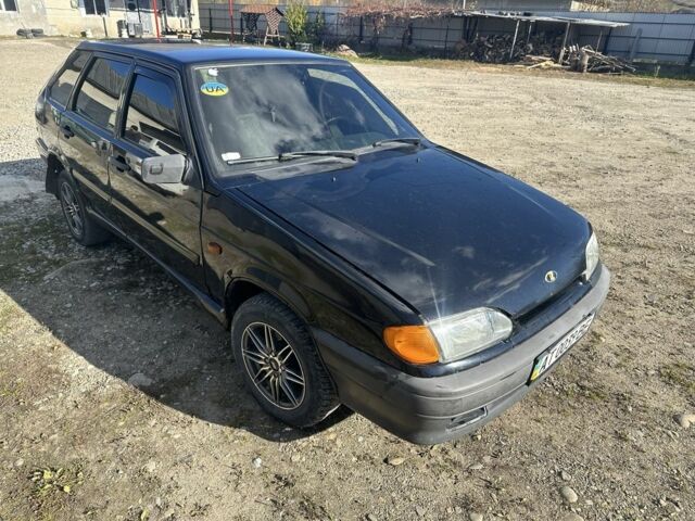 Черный ВАЗ 2114 Самара, объемом двигателя 2 л и пробегом 15 тыс. км за 1800 $, фото 4 на Automoto.ua