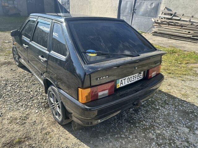 Черный ВАЗ 2114 Самара, объемом двигателя 2 л и пробегом 15 тыс. км за 1800 $, фото 5 на Automoto.ua