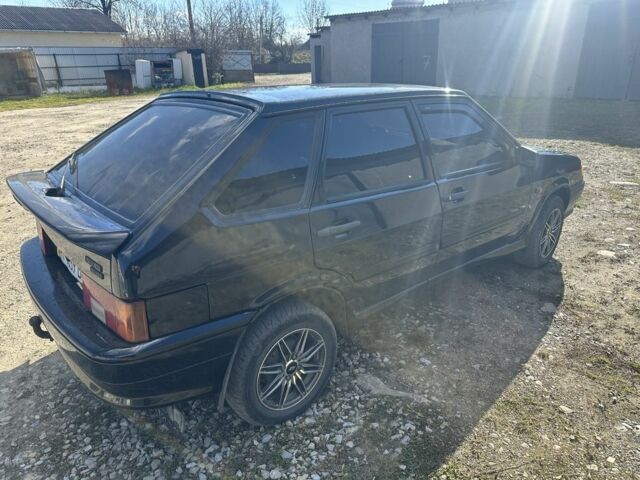 Черный ВАЗ 2114 Самара, объемом двигателя 2 л и пробегом 15 тыс. км за 1800 $, фото 3 на Automoto.ua