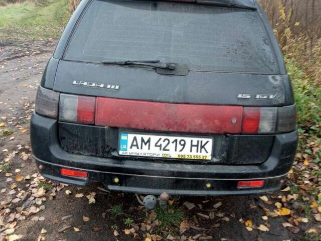 Черный ВАЗ 2114 Самара, объемом двигателя 1.6 л и пробегом 225 тыс. км за 1000 $, фото 2 на Automoto.ua