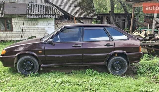 Фиолетовый ВАЗ 2114 Самара, объемом двигателя 0 л и пробегом 180 тыс. км за 550 $, фото 1 на Automoto.ua
