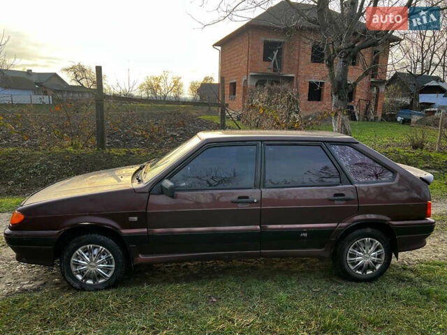 Коричневый ВАЗ 2114 Самара, объемом двигателя 1.5 л и пробегом 170 тыс. км за 900 $, фото 3 на Automoto.ua