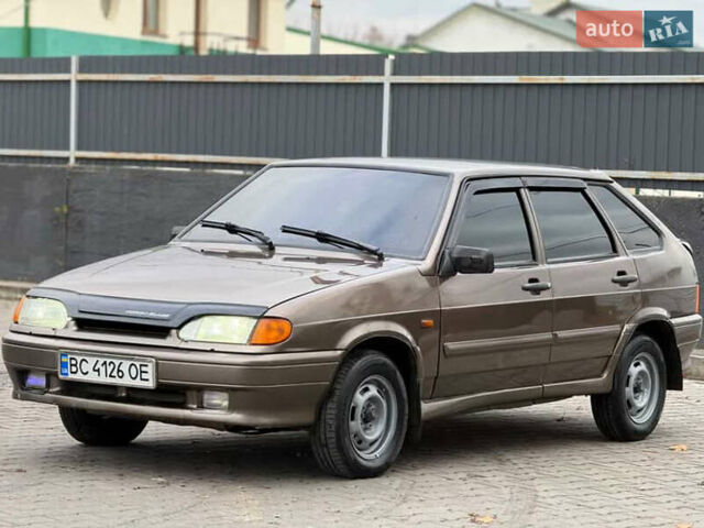 Коричневый ВАЗ 2114 Самара, объемом двигателя 1.6 л и пробегом 133 тыс. км за 2350 $, фото 6 на Automoto.ua