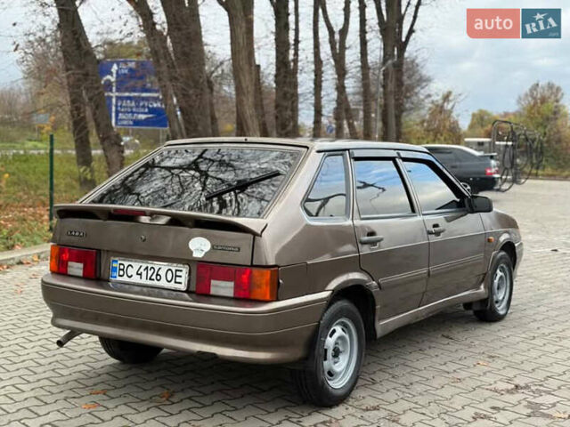Коричневый ВАЗ 2114 Самара, объемом двигателя 1.6 л и пробегом 133 тыс. км за 2350 $, фото 3 на Automoto.ua