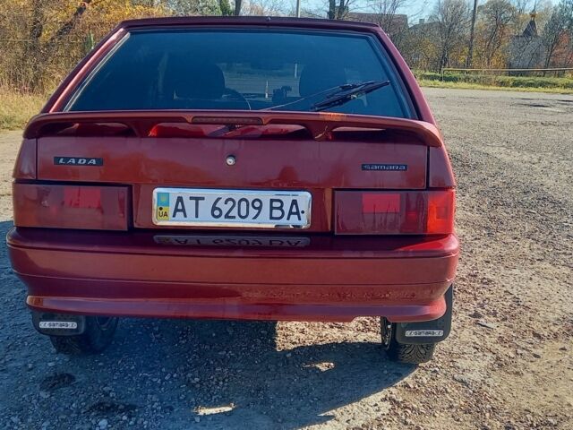 Красный ВАЗ 2114 Самара, объемом двигателя 1 л и пробегом 120 тыс. км за 1800 $, фото 6 на Automoto.ua