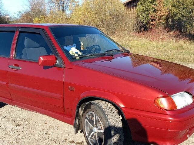 Красный ВАЗ 2114 Самара, объемом двигателя 1 л и пробегом 120 тыс. км за 1800 $, фото 7 на Automoto.ua