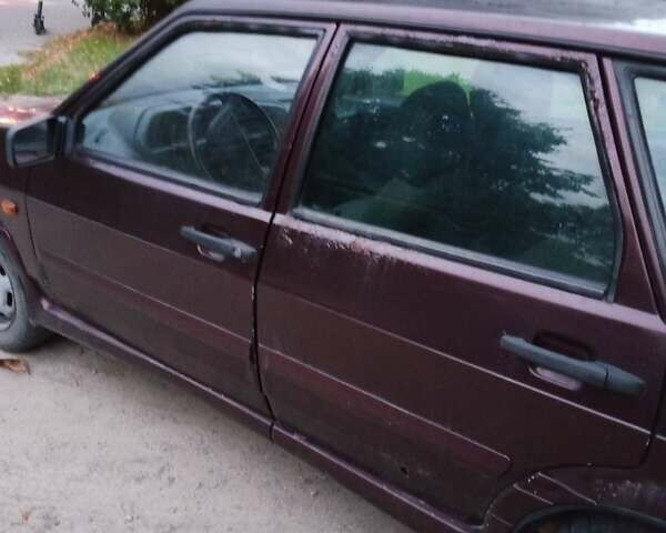 Красный ВАЗ 2114 Самара, объемом двигателя 1.6 л и пробегом 255 тыс. км за 850 $, фото 8 на Automoto.ua