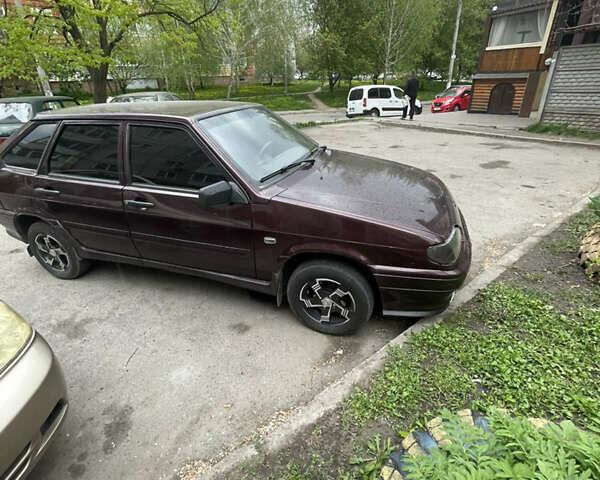 Красный ВАЗ 2114 Самара, объемом двигателя 1.6 л и пробегом 154 тыс. км за 2100 $, фото 6 на Automoto.ua