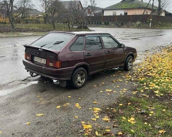 Красный ВАЗ 2114 Самара, объемом двигателя 1.6 л и пробегом 235 тыс. км за 1500 $, фото 1 на Automoto.ua