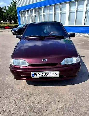 Красный ВАЗ 2114 Самара, объемом двигателя 1.6 л и пробегом 132 тыс. км за 3200 $, фото 1 на Automoto.ua