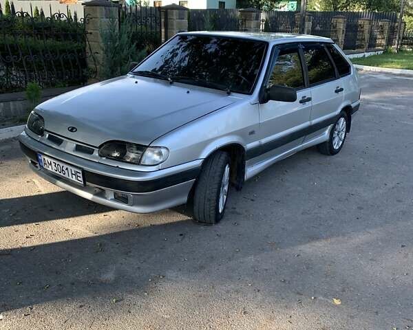 Серый ВАЗ 2114 Самара, объемом двигателя 1.5 л и пробегом 360 тыс. км за 1800 $, фото 2 на Automoto.ua