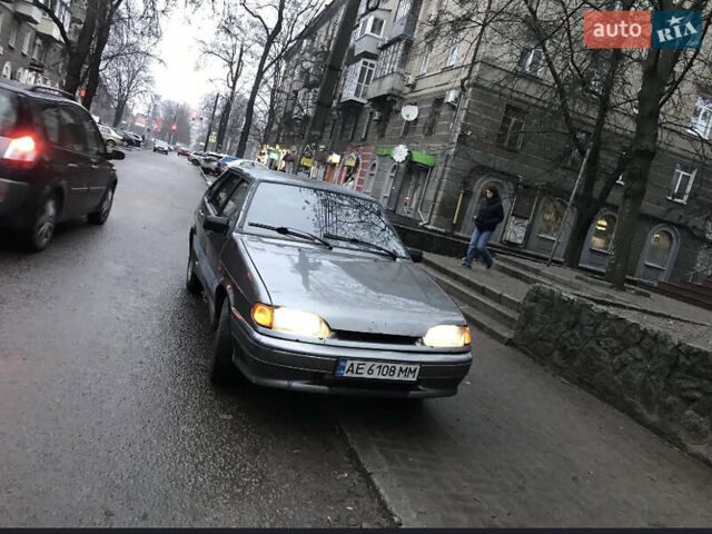 Серый ВАЗ 2114 Самара, объемом двигателя 1.5 л и пробегом 200 тыс. км за 1500 $, фото 4 на Automoto.ua
