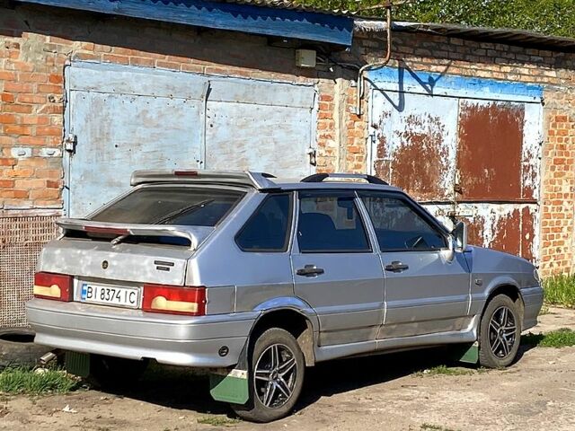 Сірий ВАЗ 2114 Самара, об'ємом двигуна 1.5 л та пробігом 211 тис. км за 1100 $, фото 3 на Automoto.ua