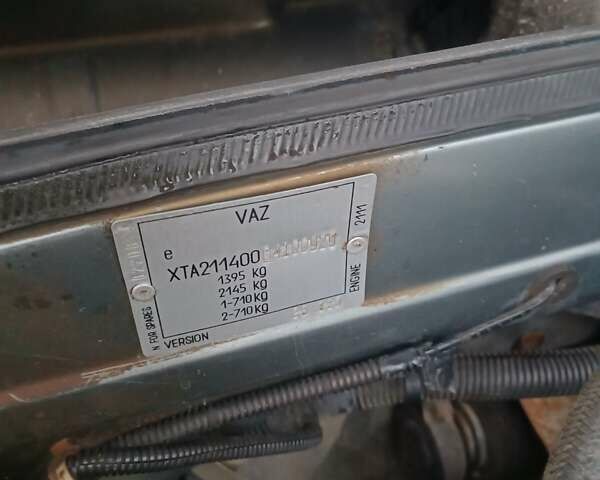 Серый ВАЗ 2114 Самара, объемом двигателя 1.5 л и пробегом 120 тыс. км за 1750 $, фото 4 на Automoto.ua