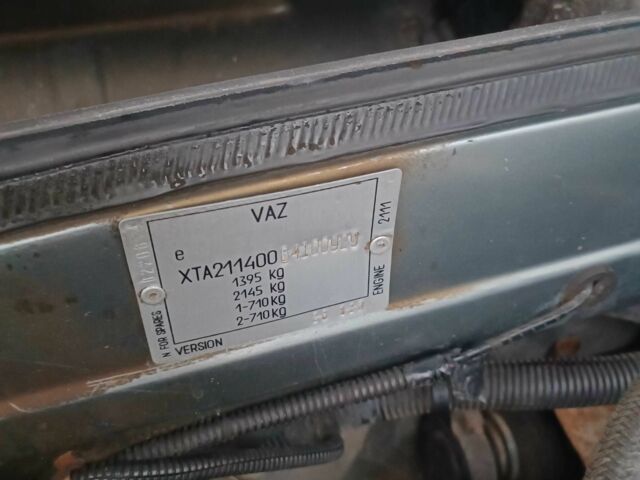 Серый ВАЗ 2114 Самара, объемом двигателя 1.5 л и пробегом 120 тыс. км за 1800 $, фото 9 на Automoto.ua