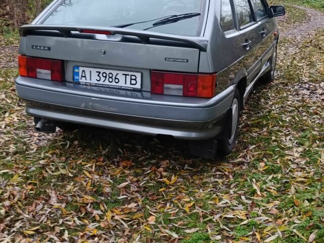 Серый ВАЗ 2114 Самара, объемом двигателя 1.5 л и пробегом 120 тыс. км за 1800 $, фото 18 на Automoto.ua