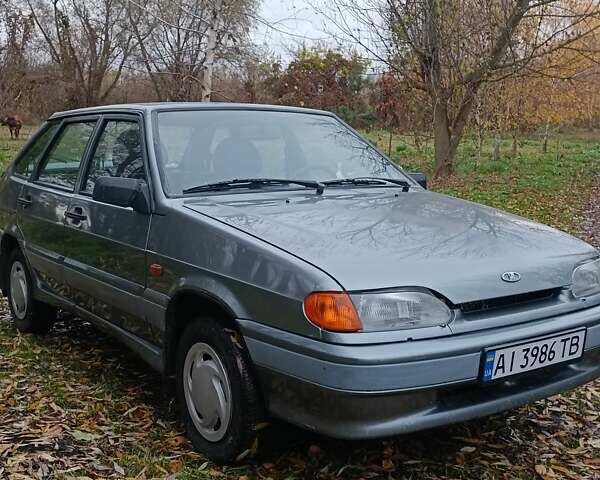 Серый ВАЗ 2114 Самара, объемом двигателя 1.5 л и пробегом 120 тыс. км за 1750 $, фото 14 на Automoto.ua