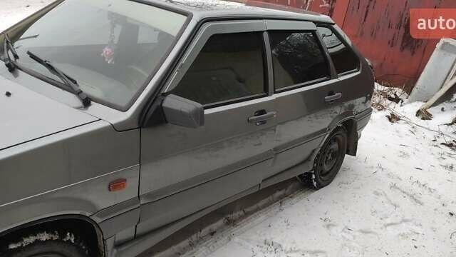 Серый ВАЗ 2114 Самара, объемом двигателя 1.5 л и пробегом 210 тыс. км за 1650 $, фото 4 на Automoto.ua