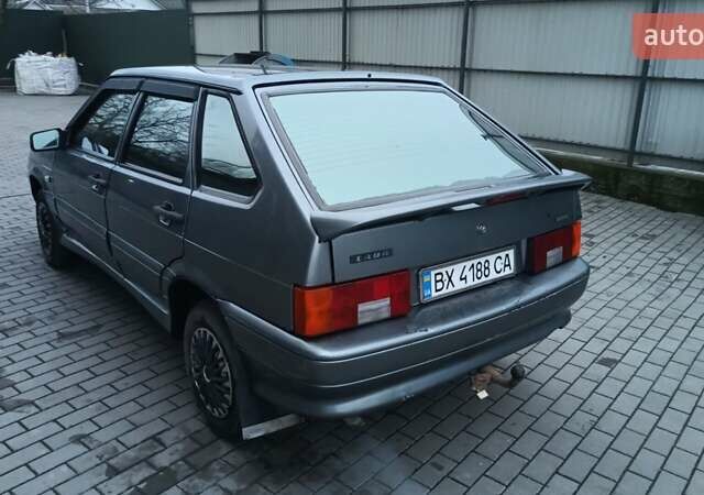 Серый ВАЗ 2114 Самара, объемом двигателя 1.5 л и пробегом 274 тыс. км за 1550 $, фото 5 на Automoto.ua