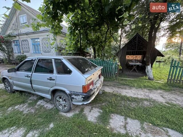 Серый ВАЗ 2114 Самара, объемом двигателя 1.5 л и пробегом 122 тыс. км за 1500 $, фото 4 на Automoto.ua