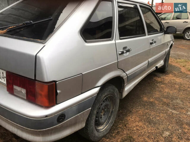 Серый ВАЗ 2114 Самара, объемом двигателя 1.5 л и пробегом 167 тыс. км за 950 $, фото 7 на Automoto.ua
