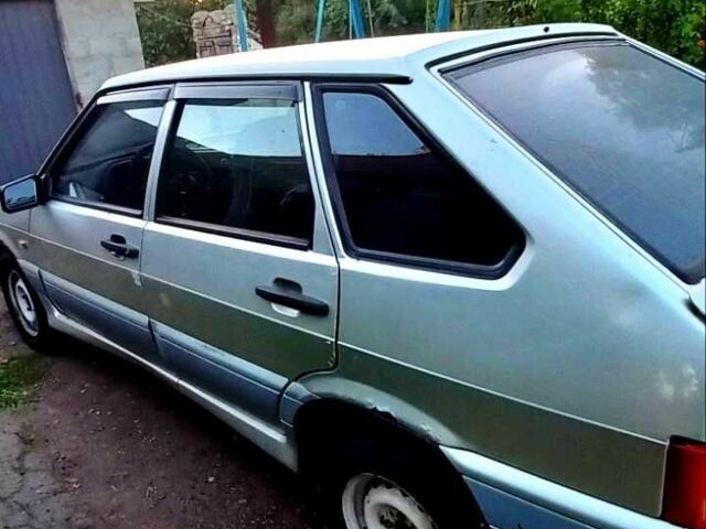 Серый ВАЗ 2114 Самара, объемом двигателя 1.5 л и пробегом 230 тыс. км за 1200 $, фото 3 на Automoto.ua