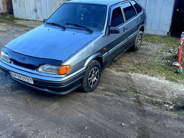 Серый ВАЗ 2114 Самара, объемом двигателя 1.5 л и пробегом 300 тыс. км за 1700 $, фото 1 на Automoto.ua