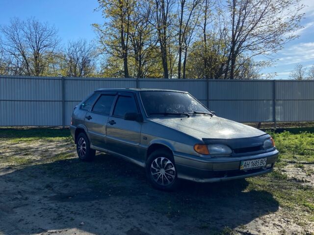 Серый ВАЗ 2114 Самара, объемом двигателя 1.5 л и пробегом 200 тыс. км за 1150 $, фото 3 на Automoto.ua