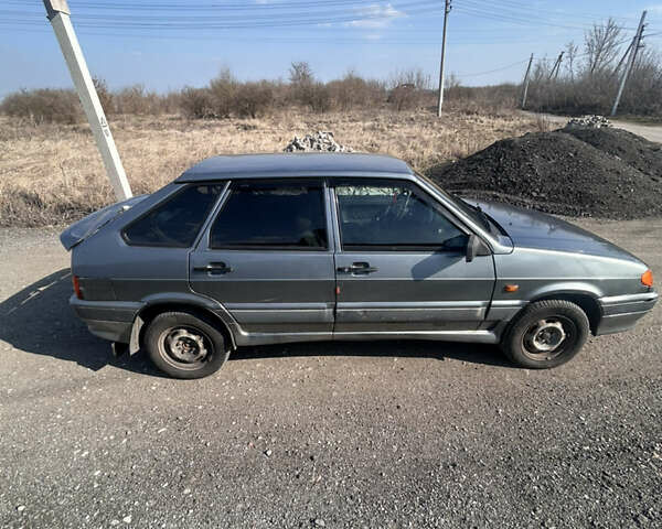 Серый ВАЗ 2114 Самара, объемом двигателя 1.5 л и пробегом 220 тыс. км за 1500 $, фото 4 на Automoto.ua