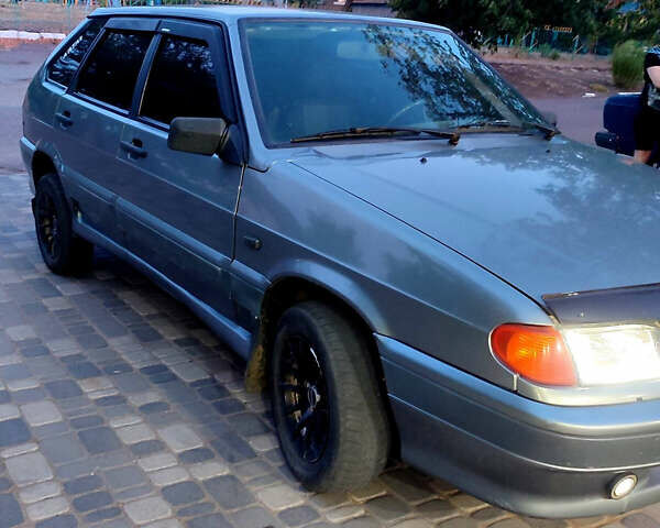 Серый ВАЗ 2114 Самара, объемом двигателя 1.5 л и пробегом 289 тыс. км за 1800 $, фото 4 на Automoto.ua