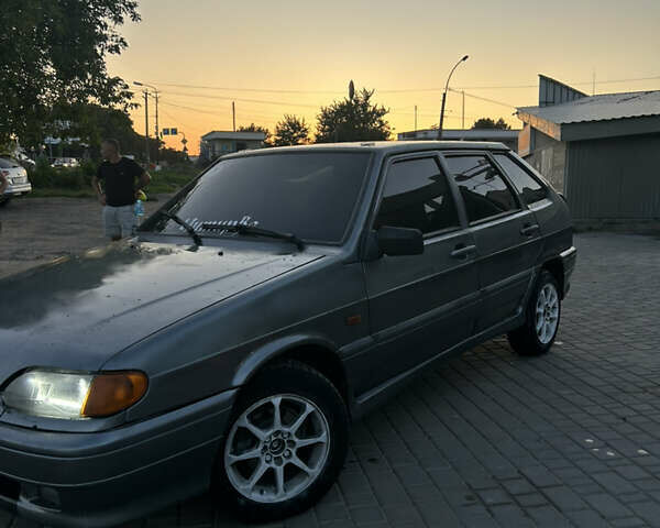 Серый ВАЗ 2114 Самара, объемом двигателя 1.6 л и пробегом 200 тыс. км за 1200 $, фото 5 на Automoto.ua