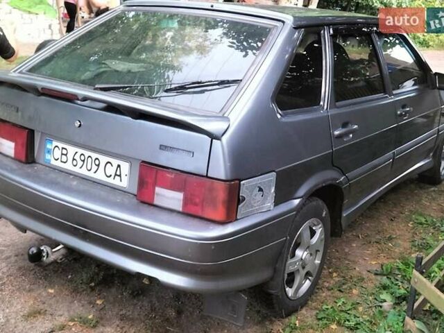 Серый ВАЗ 2114 Самара, объемом двигателя 1.6 л и пробегом 306 тыс. км за 1800 $, фото 1 на Automoto.ua