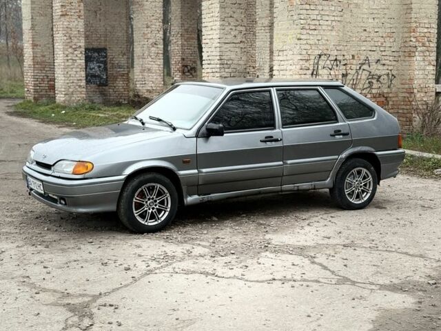 Серый ВАЗ 2114 Самара, объемом двигателя 1.6 л и пробегом 198 тыс. км за 1100 $, фото 2 на Automoto.ua