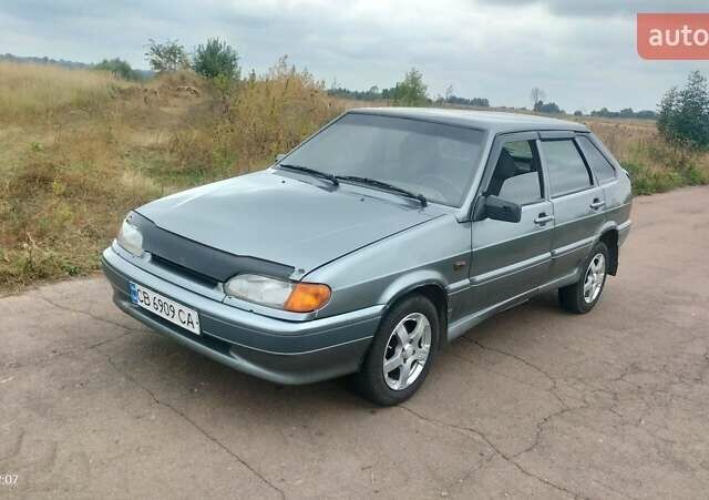 Серый ВАЗ 2114 Самара, объемом двигателя 1.6 л и пробегом 306 тыс. км за 1800 $, фото 3 на Automoto.ua