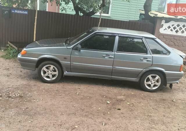 Серый ВАЗ 2114 Самара, объемом двигателя 1.6 л и пробегом 306 тыс. км за 1800 $, фото 2 на Automoto.ua