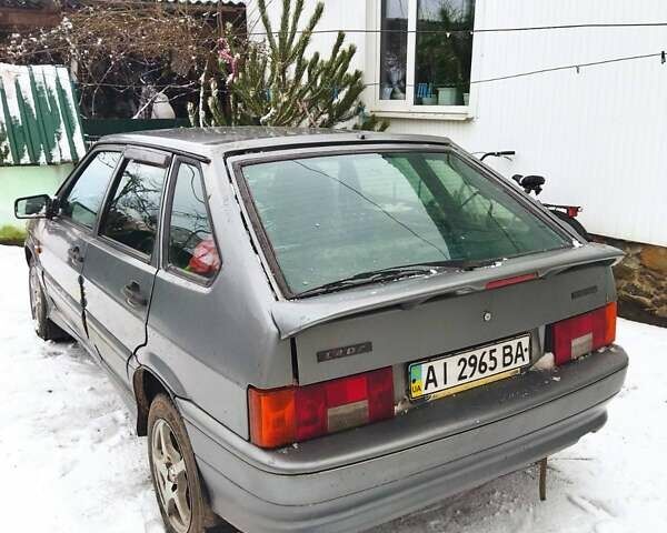 Серый ВАЗ 2114 Самара, объемом двигателя 1.6 л и пробегом 130 тыс. км за 1500 $, фото 8 на Automoto.ua