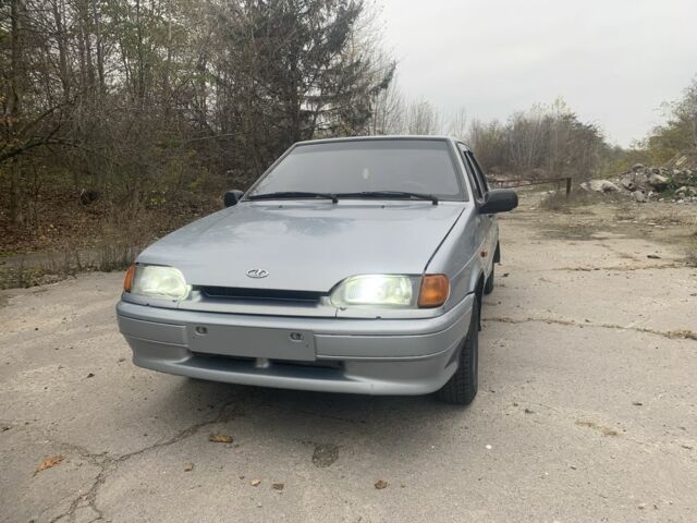 Серый ВАЗ 2114 Самара, объемом двигателя 1.5 л и пробегом 206 тыс. км за 1550 $, фото 1 на Automoto.ua