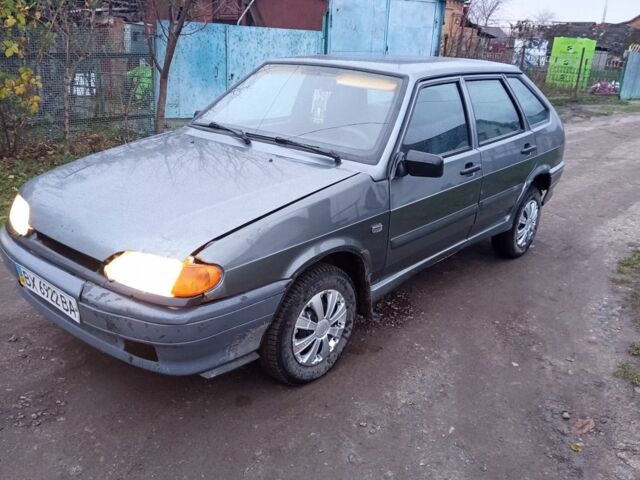 Серый ВАЗ 2114 Самара, объемом двигателя 1.6 л и пробегом 160 тыс. км за 1100 $, фото 7 на Automoto.ua
