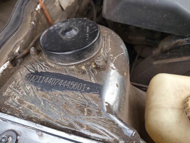 Серый ВАЗ 2114 Самара, объемом двигателя 1.6 л и пробегом 160 тыс. км за 1100 $, фото 17 на Automoto.ua