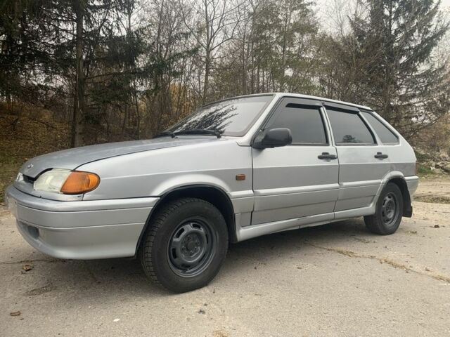 Серый ВАЗ 2114 Самара, объемом двигателя 1.5 л и пробегом 206 тыс. км за 1550 $, фото 4 на Automoto.ua