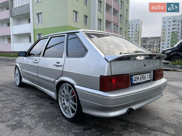 Серый ВАЗ 2114 Самара, объемом двигателя 1.6 л и пробегом 99 тыс. км за 4000 $, фото 5 на Automoto.ua