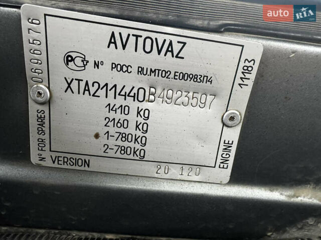Сірий ВАЗ 2114 Самара, об'ємом двигуна 1.6 л та пробігом 82 тис. км за 3800 $, фото 8 на Automoto.ua