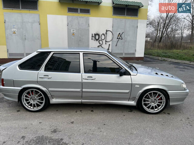 Серый ВАЗ 2114 Самара, объемом двигателя 1.6 л и пробегом 99 тыс. км за 4000 $, фото 3 на Automoto.ua